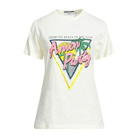 【送料無料】 アーメン レディース Tシャツ トップス T-shirts Cream