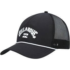 ビラボン メンズ 帽子 アクセサリー Billabong Arch Team Trucker Adjustable Snapback Hat Black