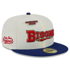 ニューエラ メンズ 帽子 アクセサリー Buffalo Bisons New Era Big League Chew Original 59FIFTY Fitted Hat White
