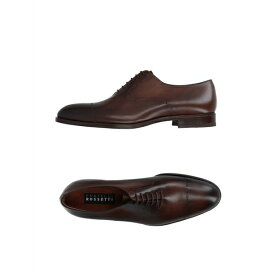 【送料無料】 フラテッリ ロセッティ メンズ ドレスシューズ シューズ Lace-up shoes Dark brown