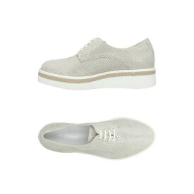 【送料無料】 カフェノワール レディース オックスフォード シューズ Lace-up shoes Light grey
