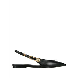 【送料無料】 ヴェルサーチ レディース サンダル シューズ Ballet flats Black