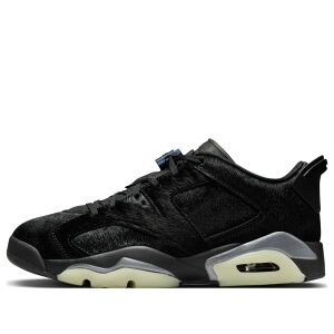 Jordan �W���[�_�� ���f�B�[�X �X�j�[�J�[ �y(WMNS) Air Jordan 6 Low 'Blackout' IO9786-001�z �T�C�Y US_5(22.0cm)