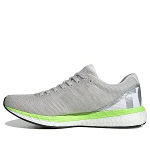 adidas �A�f�B�_�X ���f�B�[�X �X�j�[�J�[ �y(WMNS) adidas Adizero Boston 8 'Grey White Green' EG1170�z �T�C�Y US_6(23.0cm)