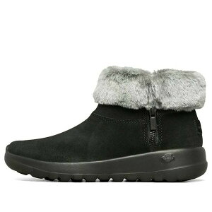 Skechers �X�P�b�`���[�Y ���f�B�[�X �X�j�[�J�[ �y(WMNS) Skechers On-The-Go Joy Snow Boots Fur 'Black White' 144003-BKGY�z �T�C�Y US_7(24.0cm)