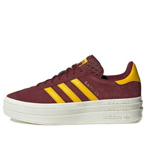 adidas �A�f�B�_�X ���f�B�[�X �X�j�[�J�[ �y(WMNS) adidas Gazelle Bold 'Shadow Red Gold' IF5195�z �T�C�Y US_6.5(23.5cm)