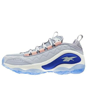 Reebok ���[�{�b�N ���f�B�[�X �X�j�[�J�[ �y(WMNS) Reebok Dmx Run 10 Non-Slip Wear-resistant Sports Gray Blue CN5386�z �T�C�Y US_7(24.0cm)