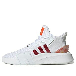 adidas �A�f�B�_�X ���f�B�[�X �X�j�[�J�[ �y(WMNS) adidas originals EQT Bask Adv 'White Red Orange' FV4541�z �T�C�Y US_5(22.0cm)