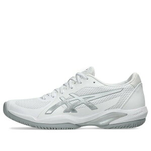 ASICS �A�V�b�N�X ���f�B�[�X �X�j�[�J�[ �y(WMNS) ASICS Solution Swift FF 2 'White Pure Silver' 1042A265-100�z �T�C�Y US_6.5(23.5cm)