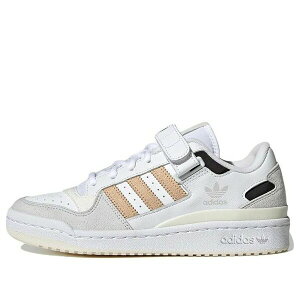 adidas �A�f�B�_�X ���f�B�[�X �X�j�[�J�[ �y(WMNS) adidas Originals FORUM Low 'White Beige' GW7107�z �T�C�Y US_W_10.5