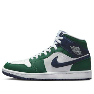 Jordan �W���[�_�� ���f�B�[�X �X�j�[�J�[ �y(WMNS) Air Jordan 1 Mid SE 'Noble Green' DZ5326-300�z �T�C�Y US_9(26.0cm)