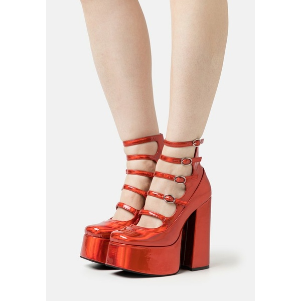ジェフリー キャンベル レディース パンプス シューズ XANDRA Platform heels red