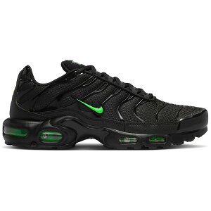 Nike ナイキ メンズ スニーカー 【Nike Air Max Plus Black Green Strike】 サイズ US_10.5(28.5cm) Black/Black/Green Strike