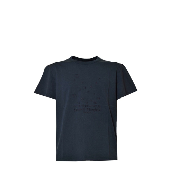 マルタンマルジェラ メンズ Tシャツ トップス Graphic-printed Crewneck T-shirt DARK GREYのサムネイル