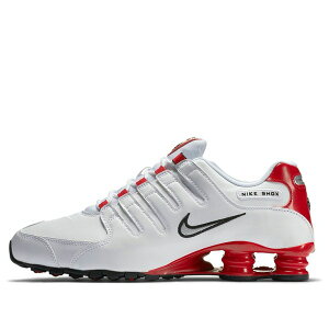 Nike �i�C�L �����Y �X�j�[�J�[ �yNike Shox NZ 'White University Red' 378341-110�z �T�C�Y US_12(30.0cm)