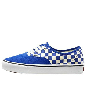 Vans �o���Y �����Y �X�j�[�J�[ �yVans Comfycush Authentic 'Checker Blue' VN0A3WM7VNA�z �T�C�Y US_M_4