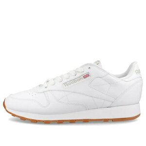 Reebok ���[�{�b�N �����Y �X�j�[�J�[ �yReebok Classic Leather ' White Reebok Rubber Gum' 100008491�z �T�C�Y US_7(25.0cm)