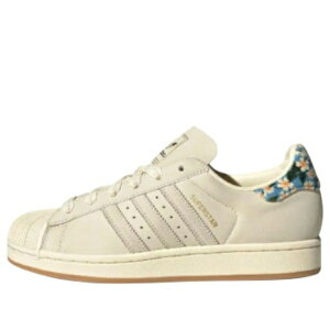 adidas �A�f�B�_�X �����Y �X�j�[�J�[ �yadidas Superstar II X Liberty London 'Beige' JR8865�z �T�C�Y US_M_4