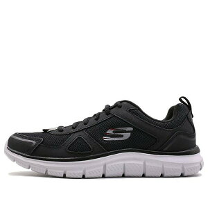 Skechers �X�P�b�`���[�Y �����Y �X�j�[�J�[ �ySkechers Track Low-Top Running Shoes Black 52631-BKRD�z �T�C�Y US_7.5(25.5cm)