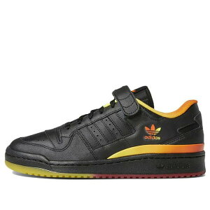 adidas �A�f�B�_�X �����Y �X�j�[�J�[ �yadidas Forum Low 'Black Orange Yellow Gradient' FZ5891�z �T�C�Y US_11.5(29.5cm)