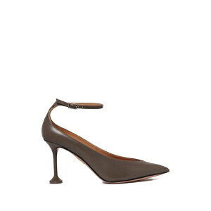 �A�N�A�Y�[�� ���f�B�[�X �p���v�X �V���[�Y Le noir ankle-strap pumps Brown