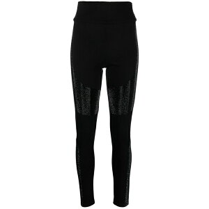 �t�B���b�v�v���C�� ���f�B�[�X �J�W���A���p���c �{�g���X High-rise embellished leggings Black