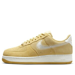 Nike �i�C�L �����Y �X�j�[�J�[ �yNike Air Force 1 Low '07 LV8 'Buff Gold Sail Embroidered Swoosh' HJ4465-700�z �T�C�Y US_11.5(29.5cm)