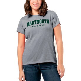 リーグカレッジエイトウェア レディース Tシャツ トップス Dartmouth Big Green League Collegiate Wear Women's Intramural Classic TriBlend TShirt Heather Gray