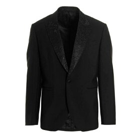 ヴェルサーチ メンズ ジャケット＆ブルゾン アウター Embellished Single-breasted Blazer -