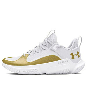 Under Armour �A���_�[�A�[�}�[ �����Y �X�j�[�J�[ �yUnder Armour Flow FUTR X 3 'White Metallic Gold' 3026630-103�z �T�C�Y US_8(26.0cm)