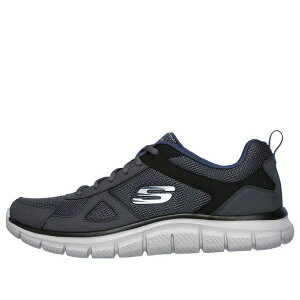 Skechers �X�P�b�`���[�Y �����Y �X�j�[�J�[ �ySkechers Track Low-Top Running Shoes Blue/Grey 52631-GYNV�z �T�C�Y US_8.5(26.5cm)