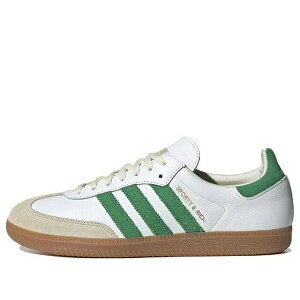 adidas �A�f�B�_�X �����Y �X�j�[�J�[ �yadidas x Sporty & Rich Samba OG 'White' HQ6075�z �T�C�Y US_9(27.0cm)