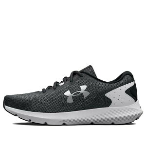 Under Armour �A���_�[�A�[�}�[ ���f�B�[�X �X�j�[�J�[ �y(WMNS) Under Armour Charged Rogue 3 Knit 'Black White' 3026147-001�z �T�C�Y US_5(22.0cm)