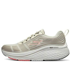 Skechers �X�P�b�`���[�Y ���f�B�[�X �X�j�[�J�[ �y(WMNS) Skechers Max Cushioning Elite 2.0 'Beige Brown' 129600-NTPK�z �T�C�Y US_7(24.0cm)