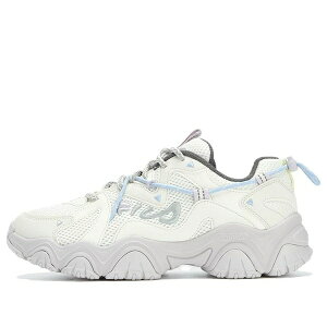 FILA �t�B�� ���f�B�[�X �X�j�[�J�[ �y(WMNS) FILA Fluid 4 Sneakers 'White Grey' F12W332113FGD�z �T�C�Y US_7(24.0cm)