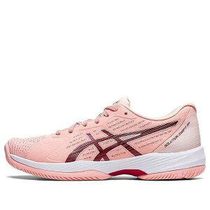 ASICS �A�V�b�N�X ���f�B�[�X �X�j�[�J�[ �y(WMNS) ASICS Solution Swift FF 'Frosted Rose Cranberry' 1042A197-700�z �T�C�Y US_5.5(22.5cm)