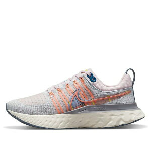 Nike �i�C�L ���f�B�[�X �X�j�[�J�[ �y(WMNS) Nike React Infinity Run Flyknit 2 Premium 'Pink Foam Blue Tint' DH2497-600�z �T�C�Y US_6(23.0cm)