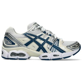 ASICS アシックス レディース スニーカー 【ASICS Gel-Nimbus 9】 サイズ US_10.5W(27.5cm) White Light Indigo (Women's)