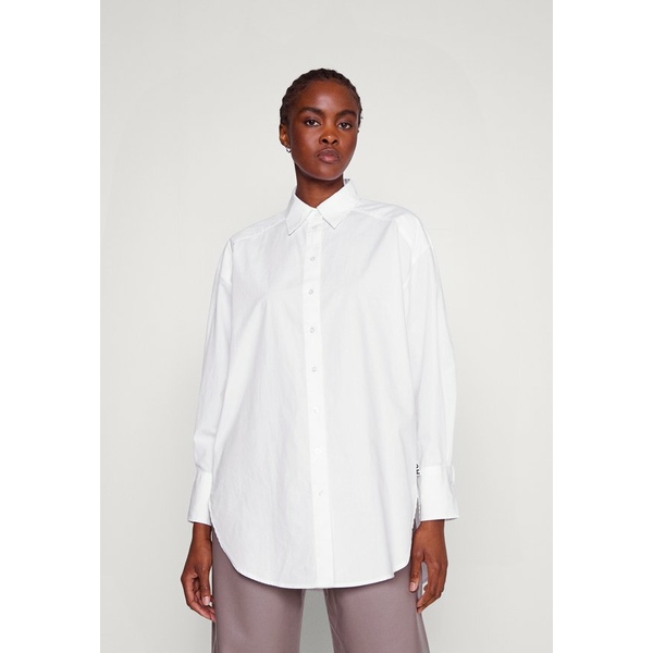 フューゴ レディース シャツ トップス ENNIA Button-down blouse white
