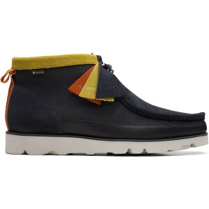 Clarks �N���[�N�X �����Y �X�j�[�J�[ �yClarks Originals Wallabee 2.0 Boot Gore-Tex Navy Combination�z �T�C�Y US_8.5(26.5cm) Navy