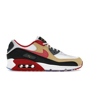 Nike �i�C�L �����Y �X�j�[�J�[ �yNike Air Max 90 San Francisco 49ers�z �T�C�Y US_6.5(24.5cm) White/Gym Red/Black