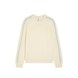 �J�T�u�����J �����Y �j�b�g&�Z�[�^�[ �A�E�^�[ Striped sweater Neutrals