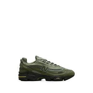 �j���[�o�����X �����Y �X�j�[�J�[ �V���[�Y 1000 panelled sneakers Green