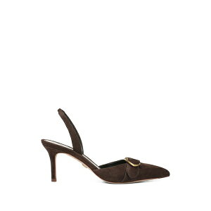 ���F���j�J �x�A�[�h ���f�B�[�X �p���v�X �V���[�Y Buckle-strap pumps Brown