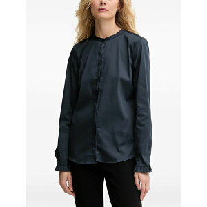 ���X ���b�V�� ���f�B�[�X �V���c �g�b�v�X Mattie ruffled-cuffs shirt Blue
