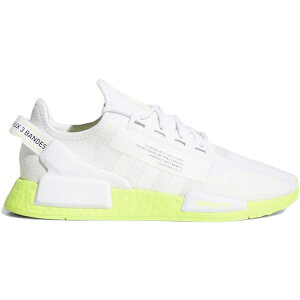 adidas AfB_X Y Xj[J[ yadidas NMD_R1 V2 Cloud White Neonz TCY US_M_13 Cloud White / Cloud White / Core Black