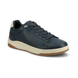 ヴァンセ カンパニー メンズ スニーカー シューズ Men's Colt Comfort Low Top Flexible Court Sneaker Navy