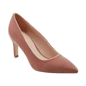 }[NEtBbV[ fB[X pvX V[Y Women's Genni Pointy Toe Slip-On Dress Pumps Dusty Pink Velvet