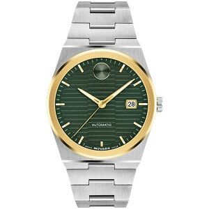 oh Y rv ANZT[ Men's Bold Quest Swiss Automatic Stainless-Steel Watch, 39mm Silver-Tone