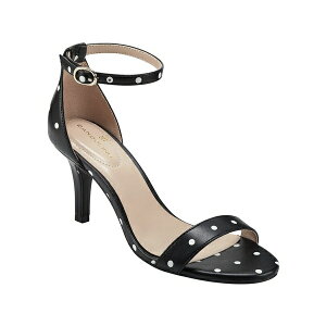 �o���h���[�m ���f�B�[�X �T���_�� �V���[�Y Women's Madia Two Piece Dress Sandals Black/White Polka Dot